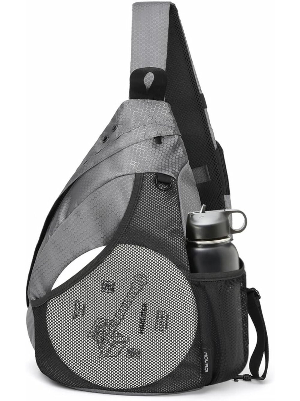 Lightweight Disc Golf Backpack with Retriever Holder, 8-10 Disc Capacity, Padded